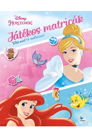 Játékos matricák - Disney Hercegnők