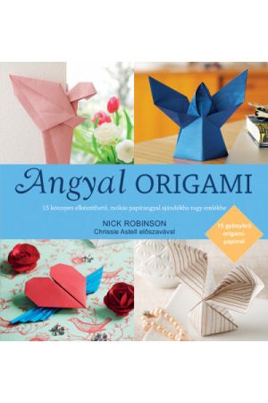 Angyal origami - Ajándék 15 ív különleges origami papírral