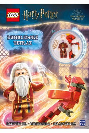 LEGO Harry Potter - Dumbledore titkai - Foglalkoztatókönyv ajándék Albus Dumbeldore professzor és Fawkes minifigurával!
