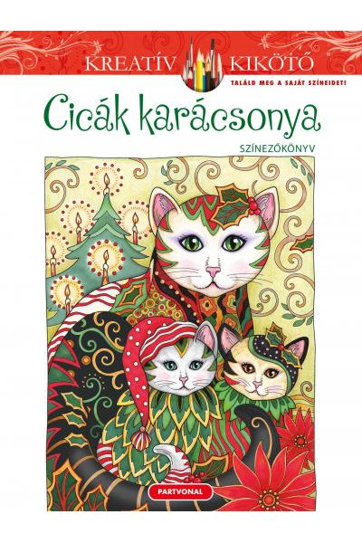 Cicák Karácsonya - Színezőkönyv