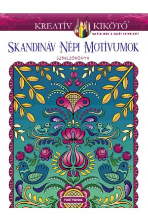 Skandináv népi motívumok - Színezőkönyv