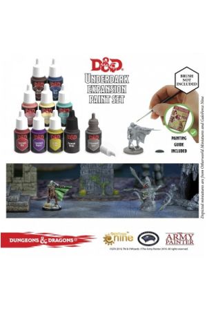 Dungeons & Dragons: Underdark festék készlet Drizzt Do’Urden figurával