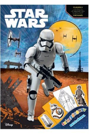 Star Wars: Színezőkönyv matricákkal