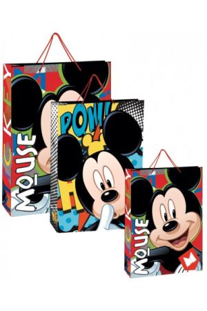 Disney Mickey ajándéktasak (33 x 24,5 x 13 cm)