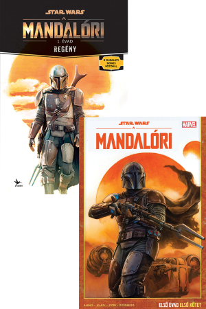 Star Wars: A Mandalóri – 1. kötet (képregény) + A Mandalóri - Regény