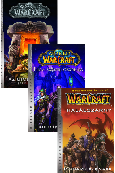 World of Warcraft: Az utolsó Őrző + Halálszárny-duológia (keménytáblás)