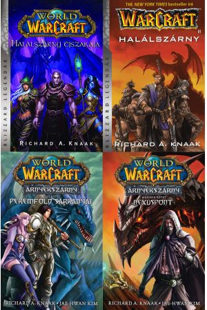 World of Warcraft: Árnyékszárny-duológia (manga) + Halálszárny-duológia (keménytáblás)