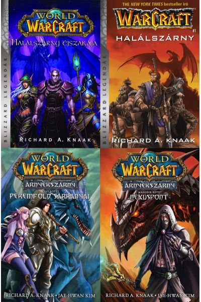 World of Warcraft: Árnyékszárny-duológia (manga) + Halálszárny-duológia (keménytáblás)