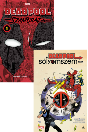 Deadpool: Szamuráj 1. + Deadpool Sólyomszem ellen (képregény)