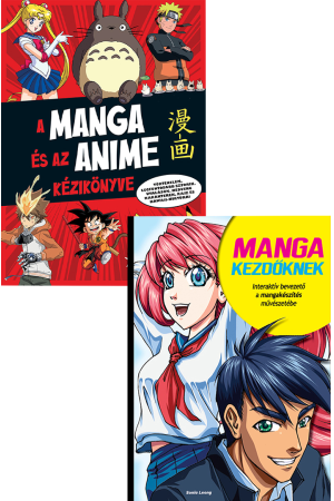 A manga és az anime kézikönyve + Manga kezdőknek
