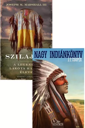 Nagy indiánkönyv + Szilaj Ló – A legendás lakota harcos élete