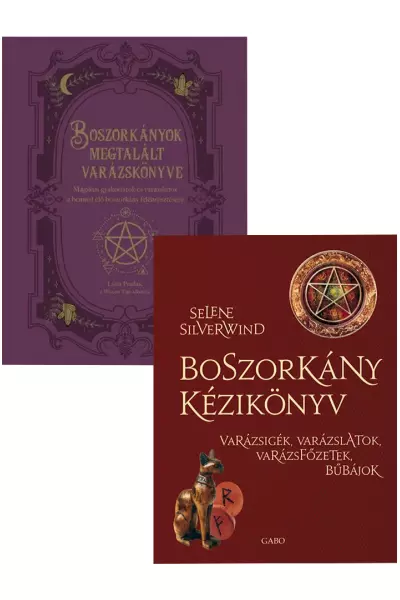 Boszorkány kézikönyv + Boszorkányok megtalált varázskönyve