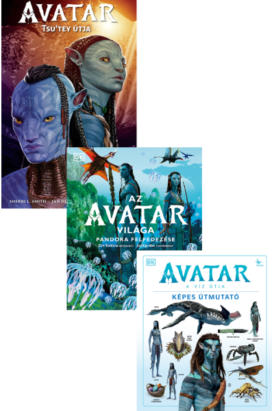 AVATAR: Tsu'tey útja (képregény) + Az Avatar világa + A víz útja - Képes útmutató