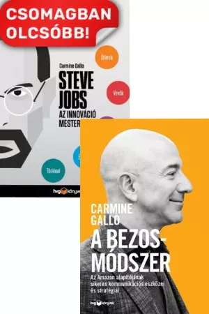 A Bezos-módszer - Az Amazon alapítójának sikeres kommunikációs eszközei és stratégiái + Steve Jobs, az innováció mestere