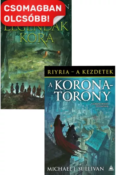 A koronatorony - Riyria - A kezdetek 1. kötet + Legendák kora