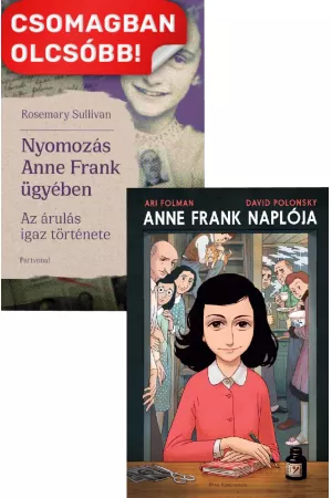 Anne Frank naplója - Képregény + Nyomozás Anne Frank ügyében - Az árulás igaz története