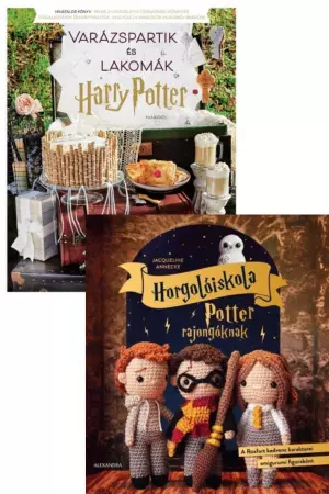 Horgolóiskola Potter-rajongóknak + Varázspartik és lakomák a Harry Potter-filmekből