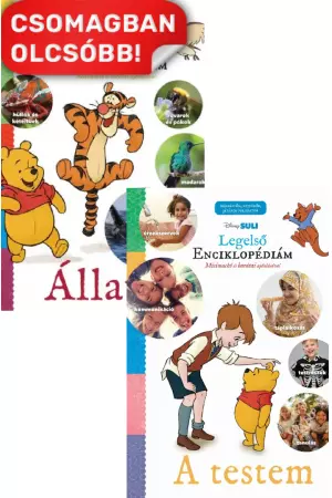 Disney Suli - Legelső enciklopédiám - A testem + Disney Suli - Legelső enciklopédiám - Állatok