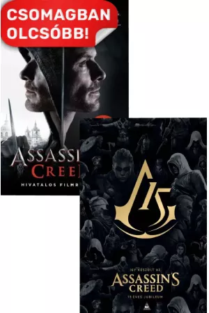 Így készült az Assassin's Creed - 15 éves jubileum + Assassin's Creed: A hivatalos filmregény