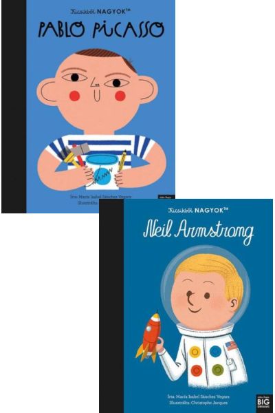 Kicsikből NAGYOK - Neil Armstrong + Kicsikből NAGYOK - Pablo Picasso