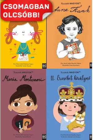 Kicsikből NAGYOK - Astrid Lindgren + Anne Frank + Maria Montessori + II. Erzsébet királynő