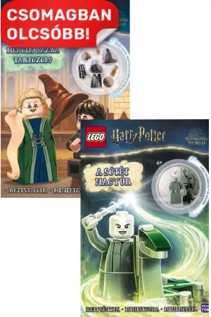 LEGO Harry Potter - A Sötét Nagyúr + LEGO Harry Potter - Melyik házba tartozol? - Ajándék Minerva McGalagony professzor minifigurával