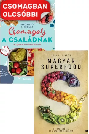 Magyar superfood - 65 szuperétel, 106 szuperélelmiszer (új kiadás) + Csomagolj a családnak