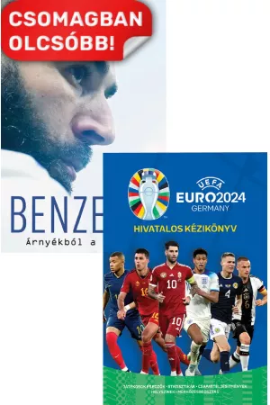 UEFA Euro 2024 - Hivatalos kézikönyv + Benzema - Árnyékból a fényre