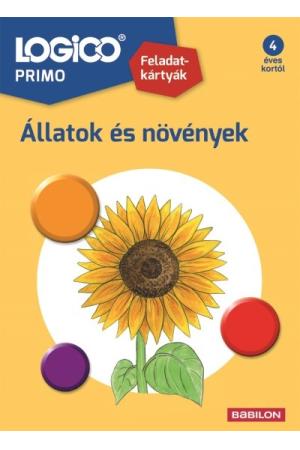 LOGICO Primo: Állatok és növények - Feladatkártyák 4 éves kortól