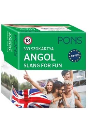 PONS 333 szókártya angol - Slang for Fun