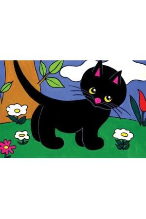 Cikicakk, a fekete cica /Diafilm