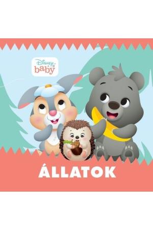 Disney Baby: Állatok - Zörgős textil könyv