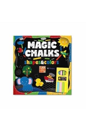Magic chalks - Shapes + colors