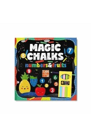 Magic chalks - Numbers + fruits