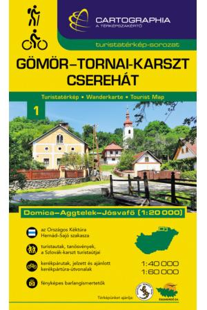Gömör-Tornai-karszt turistatérkép (új kiadás, 2022)