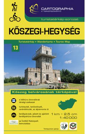 Kőszegi-hegység - Turistatérkép-sorozat 13. (új kiadás, 2021)
