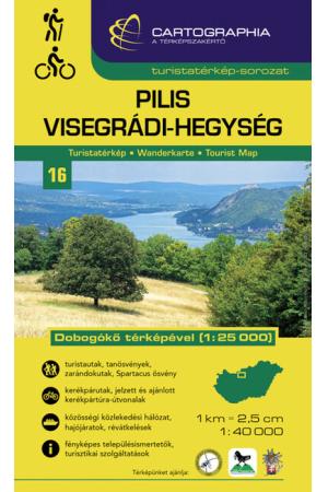 Pilis és Visegrádi-hegység - Turistatérkép-sorozat 16.