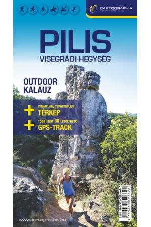 Pilis, Visegrádi-hegység - 4in1 outdoor kalauz és turista-kerékpáros és lovas térkép