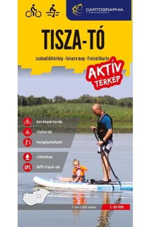 Tisza-tó szabadidőtérkép 1:50 000 vízhatlan aktív térkép (új kiadás)