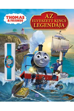 Thomas a gőzmozdony - Az elveszett kincs legendája - mesekönyv karkötővel