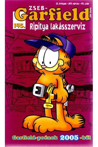 Zseb - Garfield 145.: Ripitya lakásszerviz (képregény)