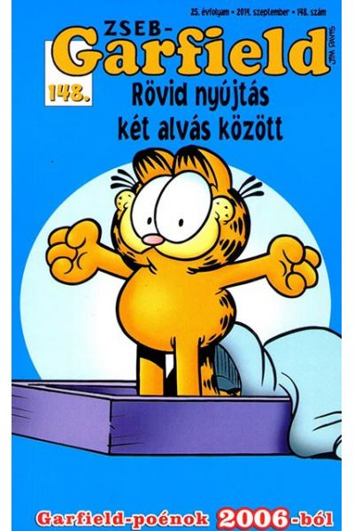 Zseb - Garfield 148.: Rövid nyújtás két alvás között (képregény)