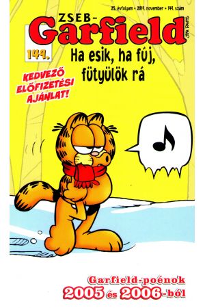 Zseb - Garfield 149.: Ha esik, ha fúj, fütyülök rá (képregény)