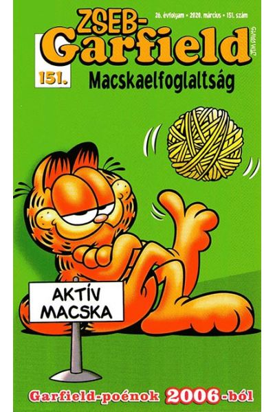 Zseb - Garfield 151.: Macskaelfoglaltság (képregény)