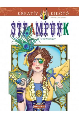 Jane Steampunk - Színezőkönyv